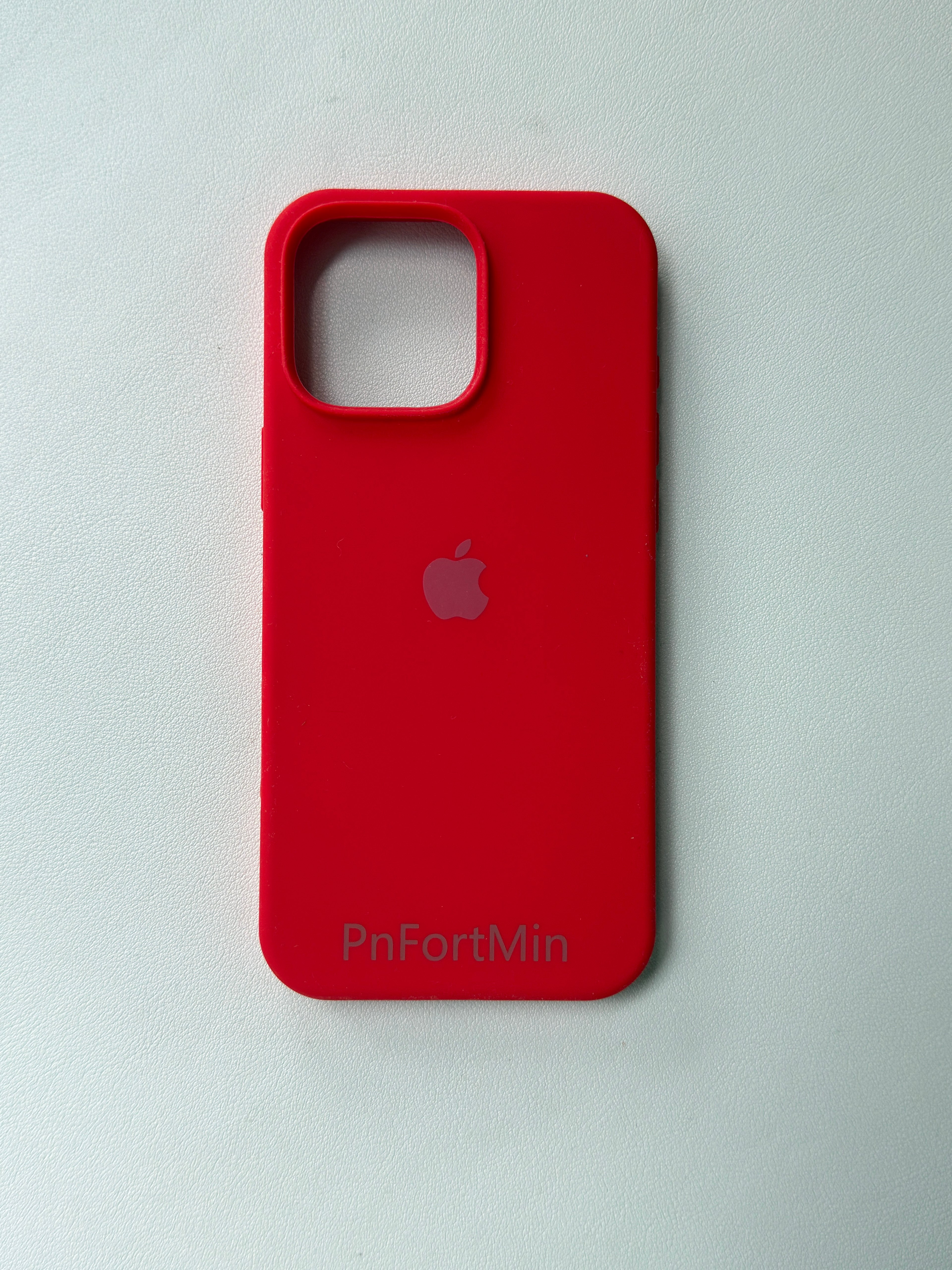 PnFortMin Cell phone cases，Compatible with iPhone 16 Pro Max, Slim Liquid Silicone 3 Layers Soft Gel Rubber Shockproof Protective Case with Anti-Scratch Microfiber Lining