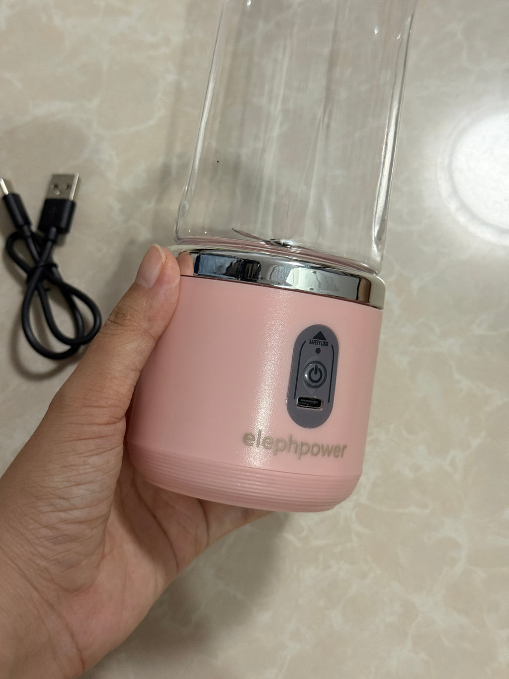 elephpower Electric juice extractors，Electric USB Mini Juicer Blender For Shakes and Smoothies
