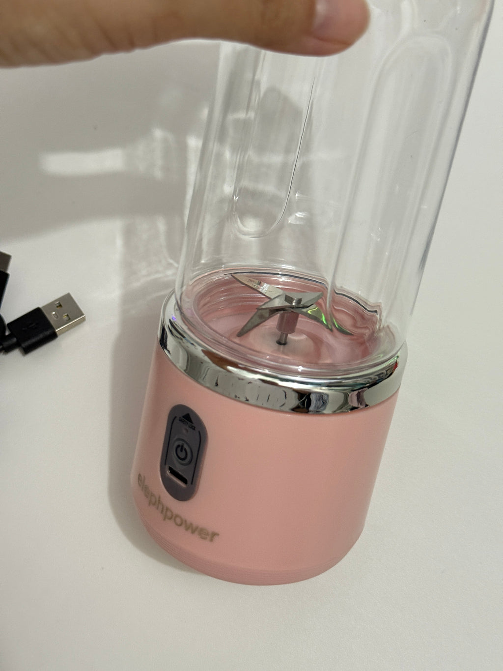 elephpower Electric juice extractors，Electric USB Mini Juicer Blender For Shakes and Smoothies