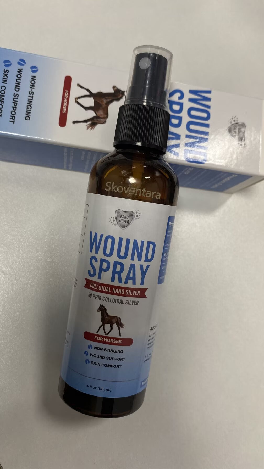 Skoventara Anti-inflammatory salves，Wound Spray for Chicken from Birds & Chicken Antibiotics Alternative to Help with Pecking Sores, Bumblefoot, Cuts – Poultry Spray with Silver – GMOs Free
