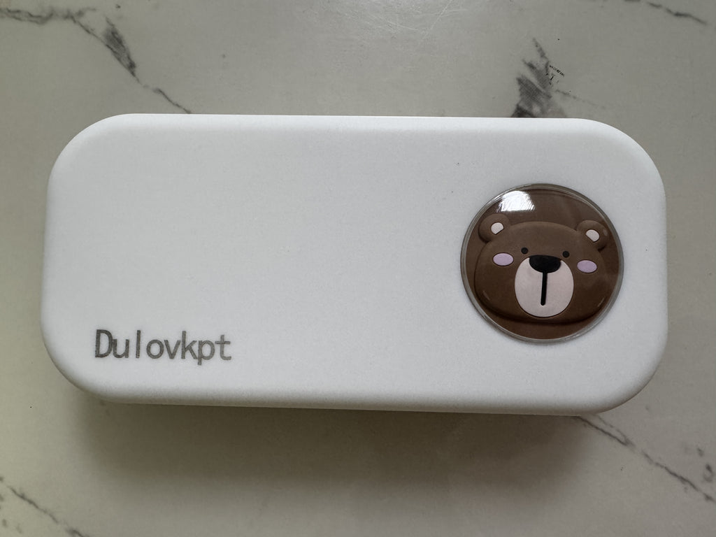 Dulovkpt Pen cases（White）double-layer