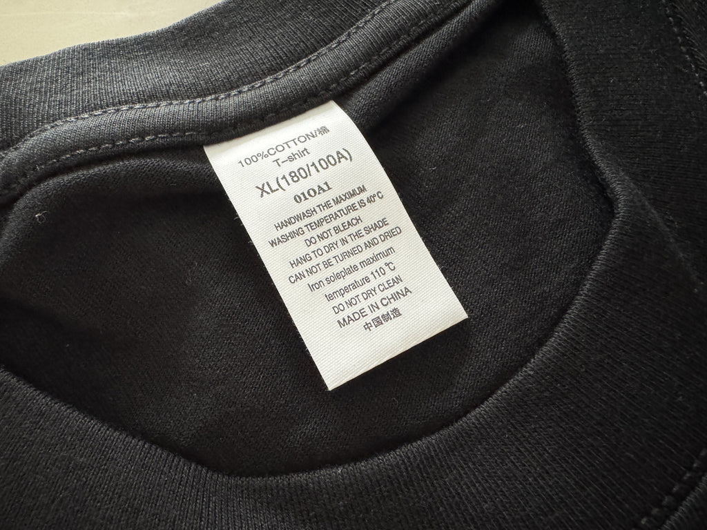 Teefolio  T-shirts  Men's Size Tall Short-Sleeve Beefy T-Shirt(BLACK-XL)