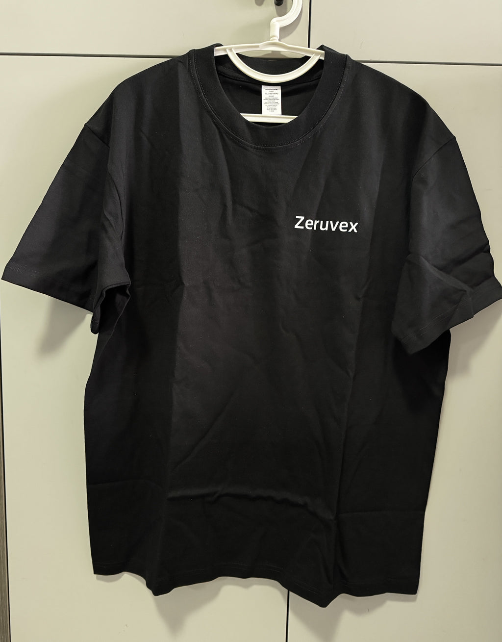 Zeruvex  T-shirts  Men's Size Tall Short-Sleeve Beefy T-Shirt(BLACK-XL)