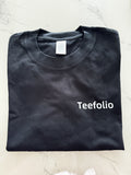 Teefolio  T-shirts  Men's Size Tall Short-Sleeve Beefy T-Shirt(BLACK-XL)
