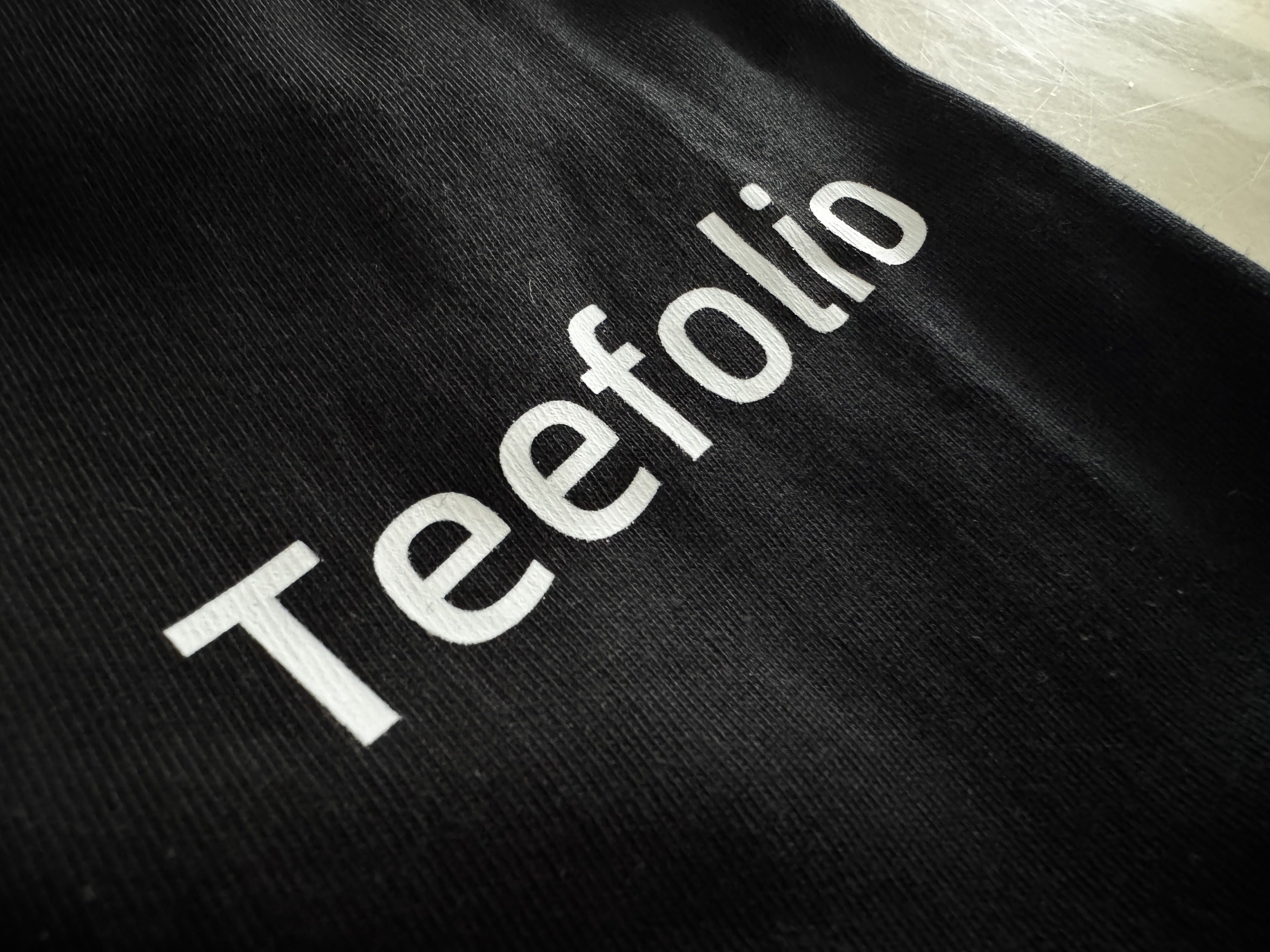 Teefolio  T-shirts  Men's Size Tall Short-Sleeve Beefy T-Shirt(BLACK-XL)