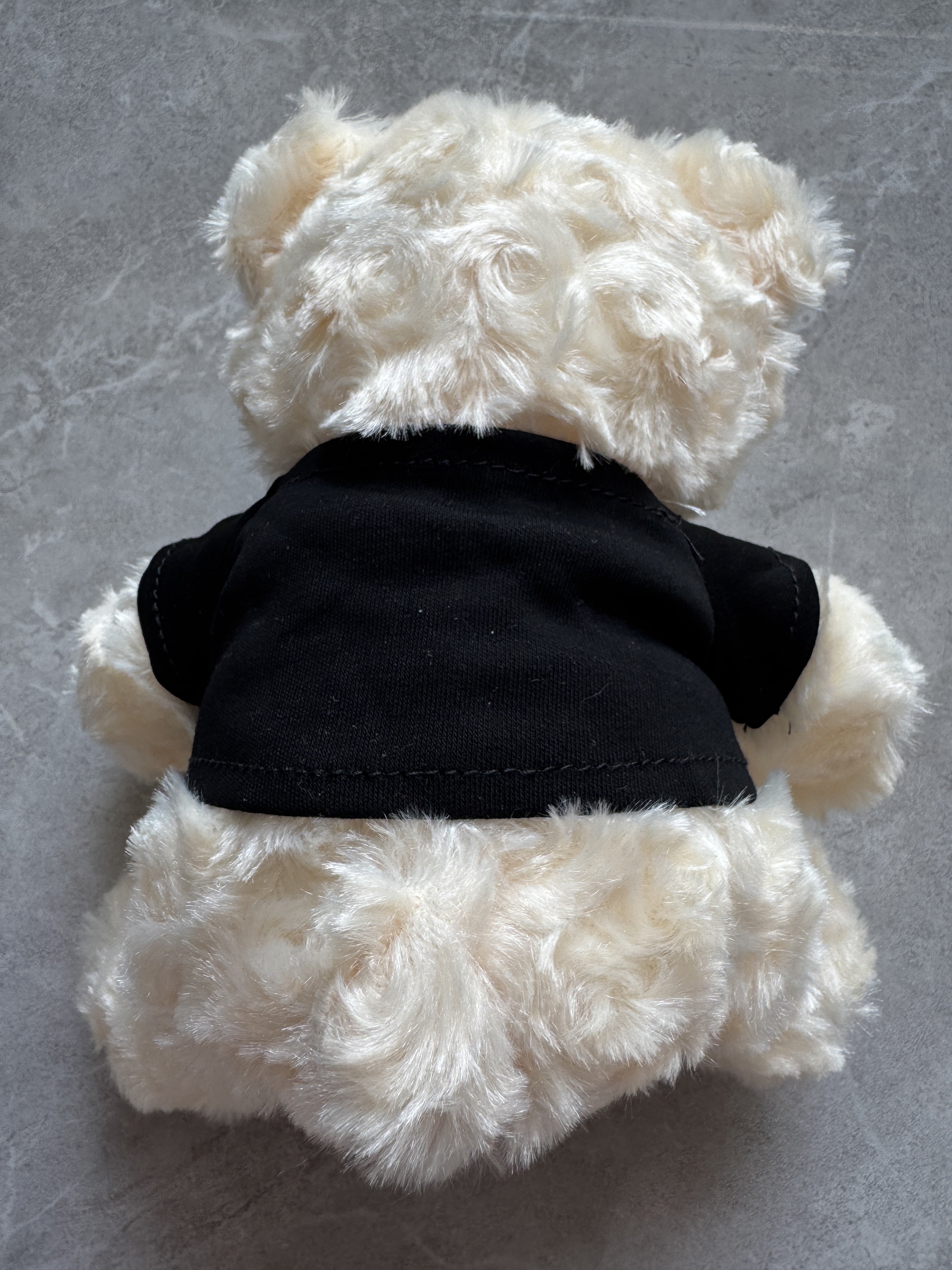 OUMINGLI  Novelty plush toys for parties   Plush toys Little Bear(WHITE)  FOR children &  pet Healthy materials （18cm）