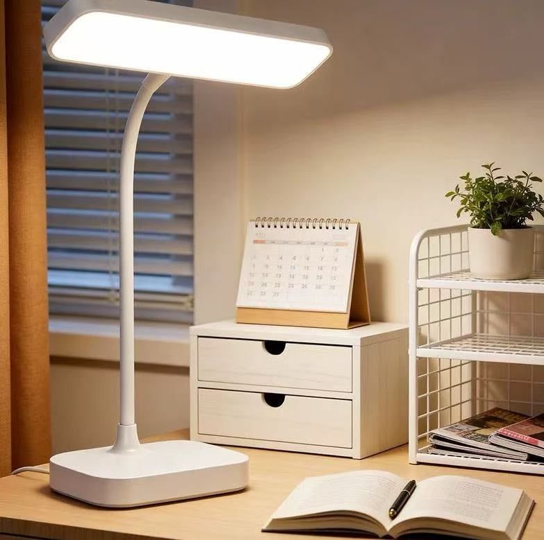 Geshuora LED lighting fixtures  touch switch 27cm extended lamp head Desk lamp, electric light fixture  LED luminaire  Household lamp
