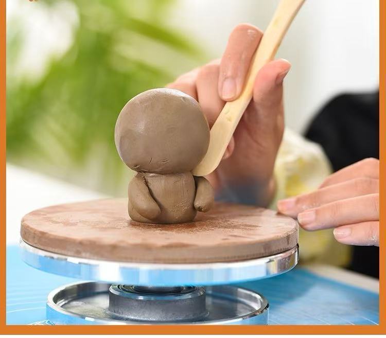 Iabtyresh   Pottery clay  No firing required  four colors with multiple tools