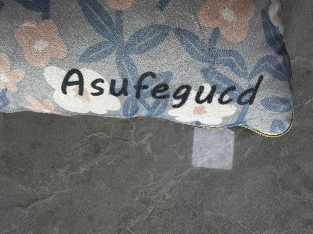 Asufegucd Pillows  -throw pillow-With double zipper  Pillow cushion Detachable portable  &  Wash it easily（40CM*40CM