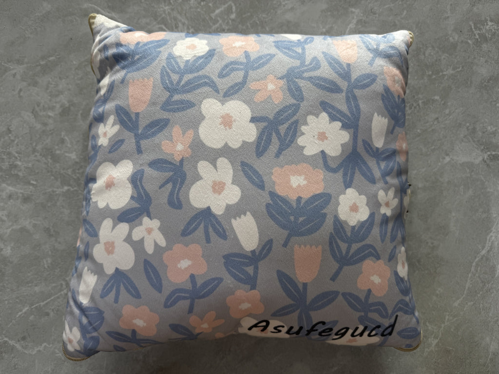 Asufegucd Pillows  -throw pillow-With double zipper  Pillow cushion Detachable portable  &  Wash it easily（40CM*40CM
