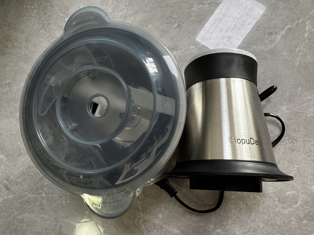 RopuDali Power-operated meat grinders Electric kitchen mixers  Household electric small multifunctional fully automatic mixer  Crush the meat into pieces&Crush vegetables&Garlic puree machine blender&meat grinder Electric kitchen mixers