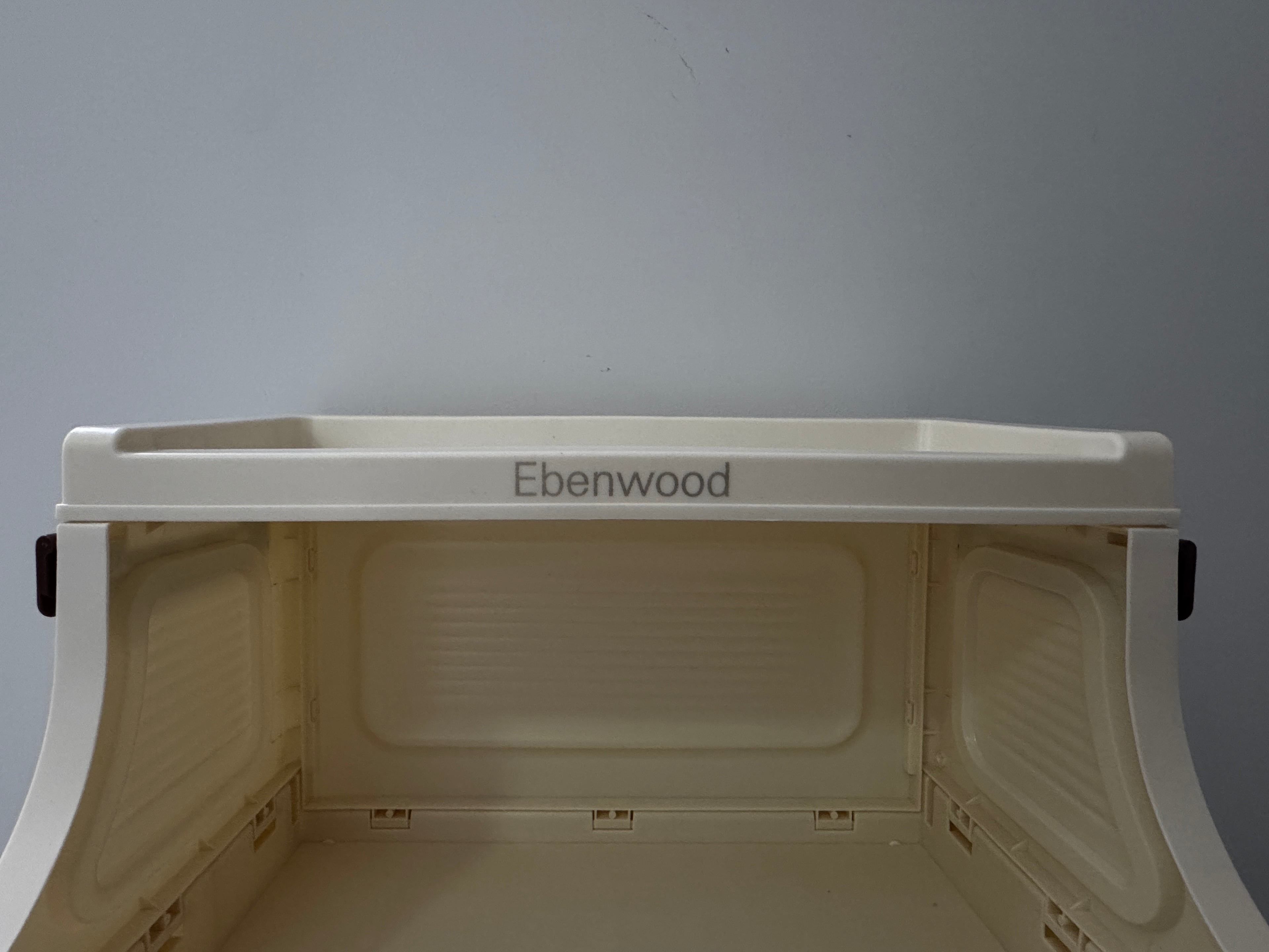 Ebenwood cabinet 40cm wide&ivory white  Four layer storage cabinet Foldable storage cabinet