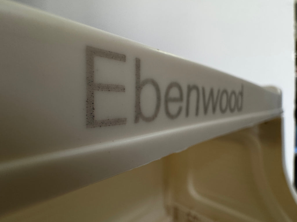 Ebenwood cabinet 40cm wide&ivory white  Four layer storage cabinet Foldable storage cabinet