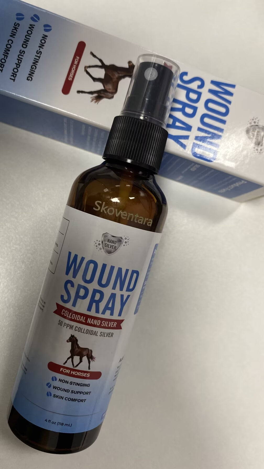 Skoventara Anti-inflammatory salves，Wound Spray for Chicken from Birds & Chicken Antibiotics Alternative to Help with Pecking Sores, Bumblefoot, Cuts – Poultry Spray with Silver – GMOs Free
