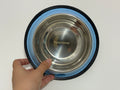 PetsHome Dog bowls，Stainless Steel Non-Skid Dog Water And Food Bowls, Dishwasher Safe, Rust Resistant