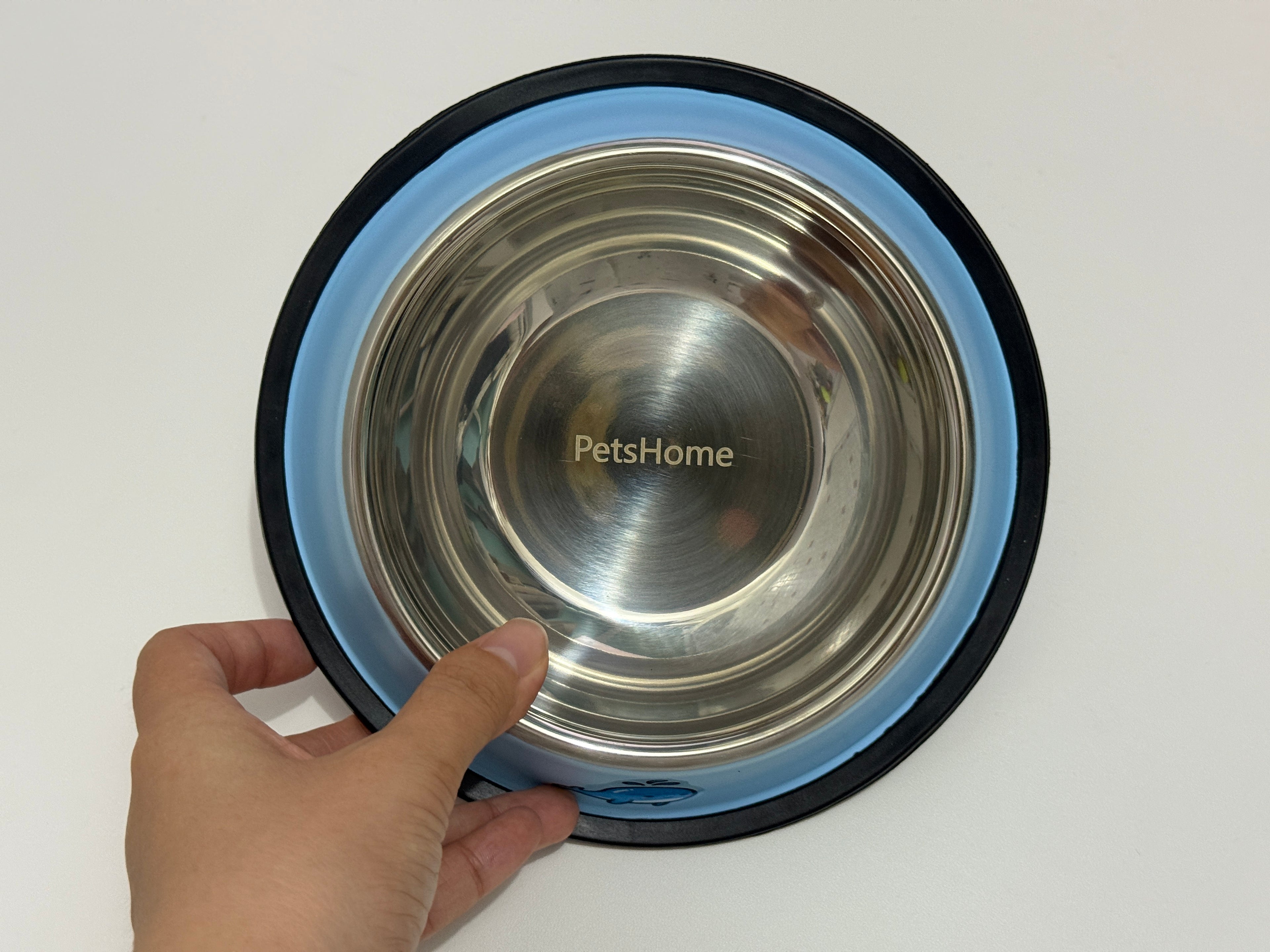 PetsHome Dog bowls，Stainless Steel Non-Skid Dog Water And Food Bowls, Dishwasher Safe, Rust Resistant