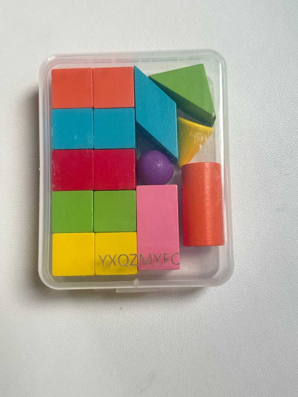 YXQZMYFC Toy building blocks，Large 3D Shapes for Teaching Math Manipulatives Geometric Solids Blocks Montessori Learning Blocks Solid for Preschool Elementary Home School Supplies