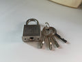 Cintilok Metal locks，40mm Heavy Duty Lock Warehouse Waterproof Keyed Padlock High Security Padlock with 4 Keys
