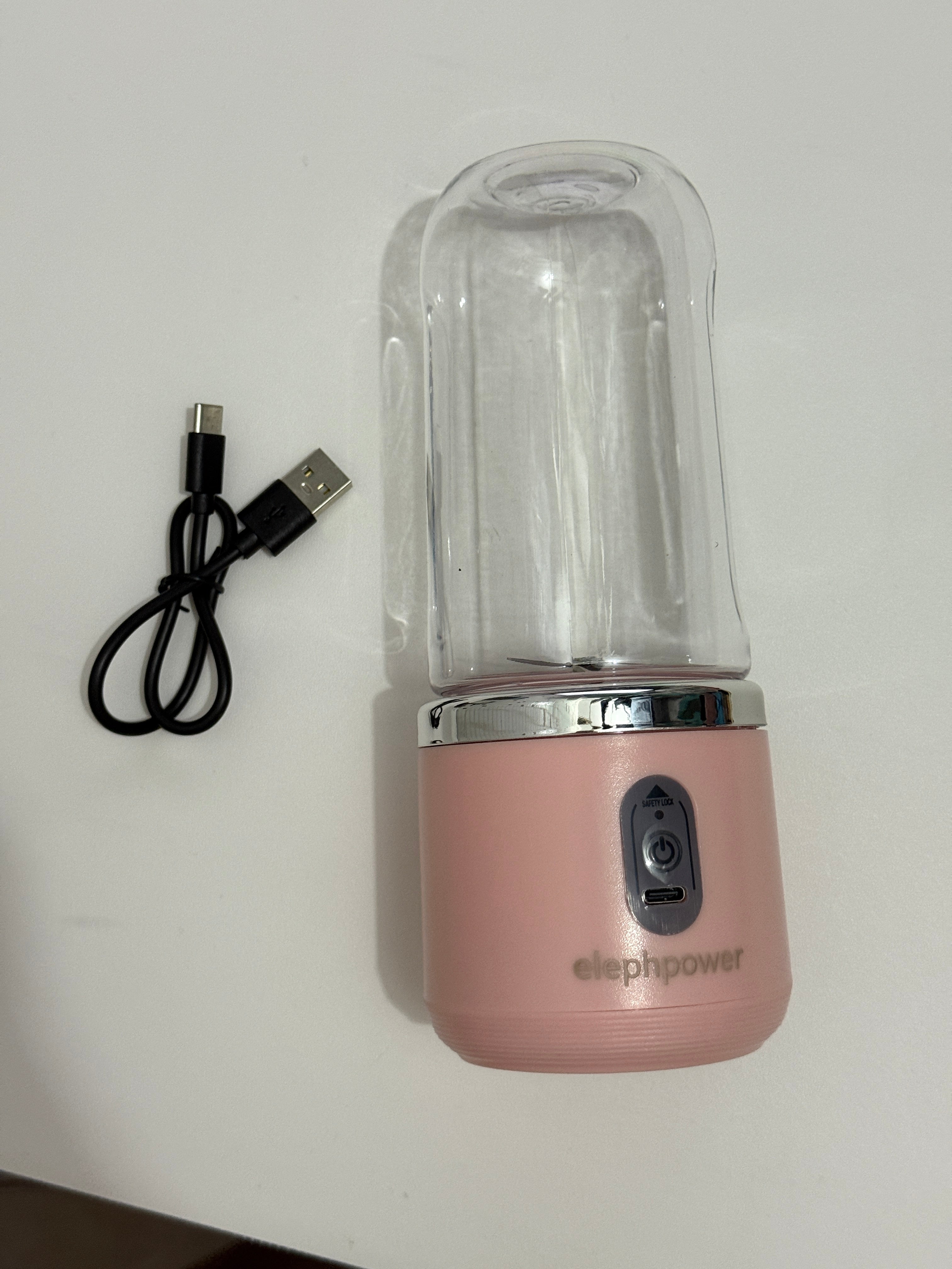 elephpower Electric juice extractors，Electric USB Mini Juicer Blender For Shakes and Smoothies