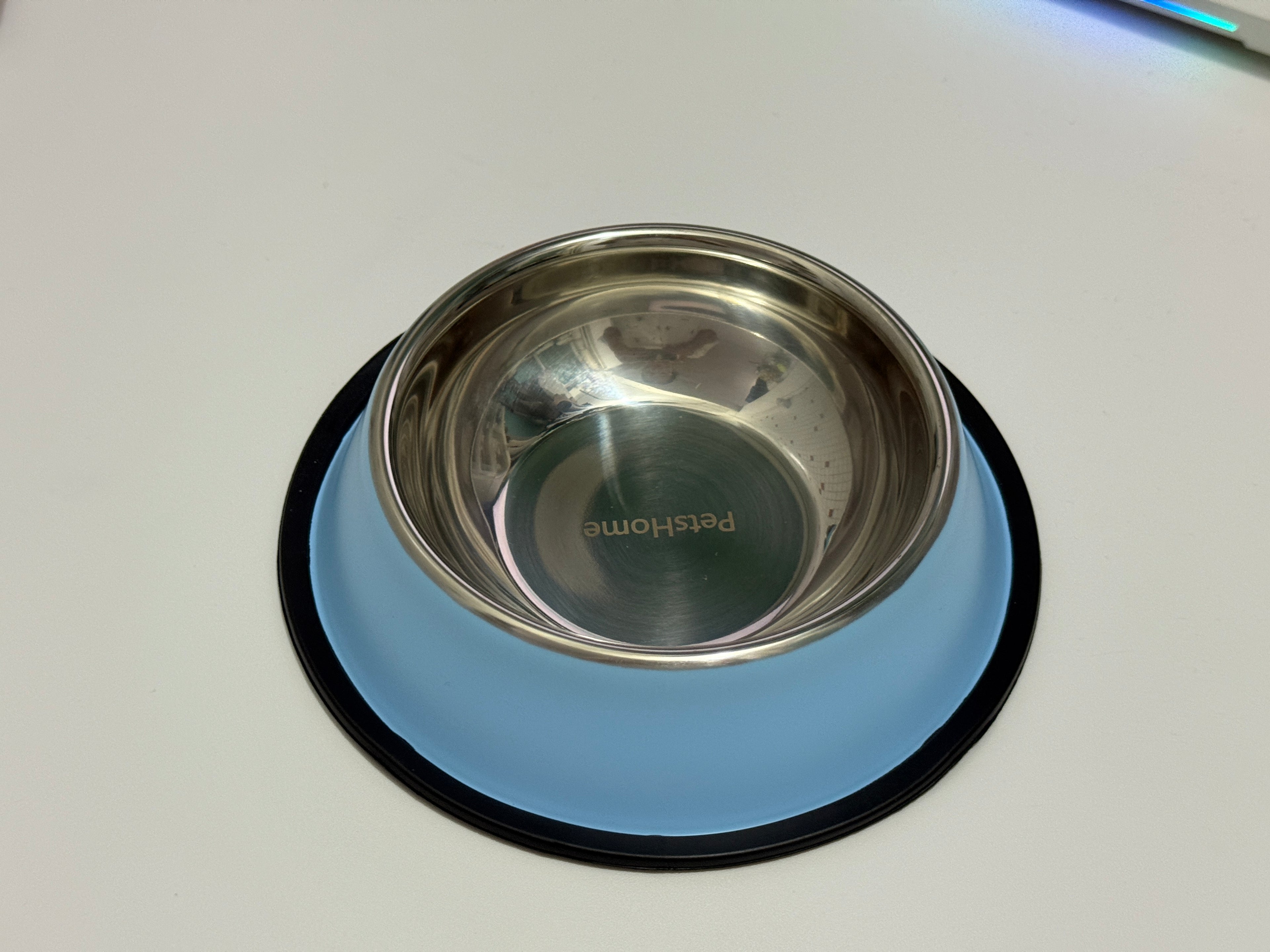 PetsHome Dog bowls，Stainless Steel Non-Skid Dog Water And Food Bowls, Dishwasher Safe, Rust Resistant