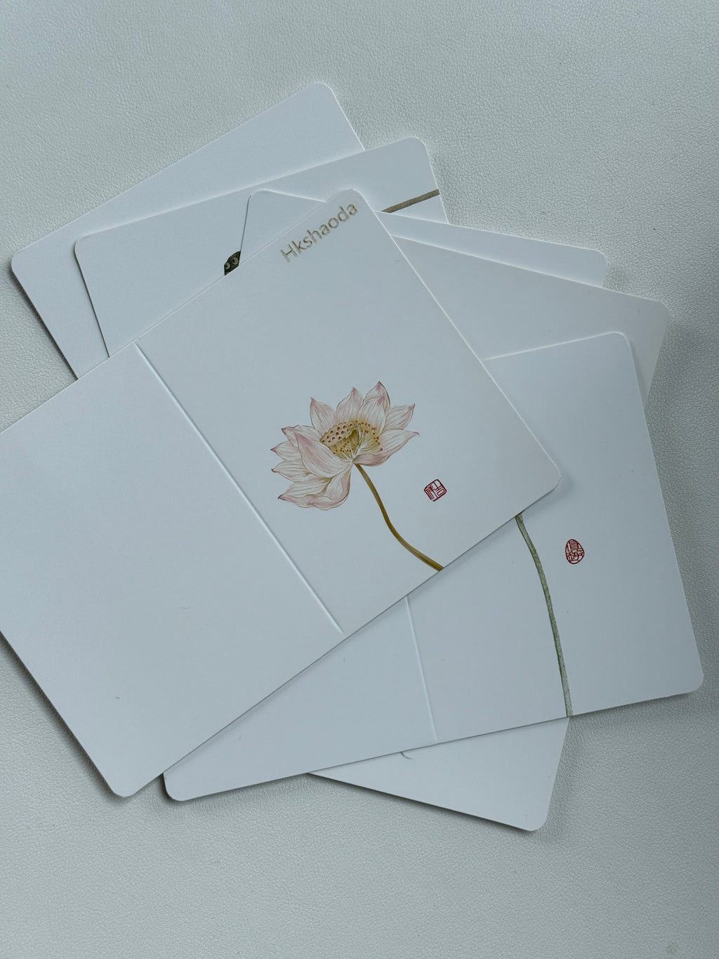 Hkshaoda Printed greeting cards，Watercolor Blank Greeting Cards - Blank Note Cards for All Occasions