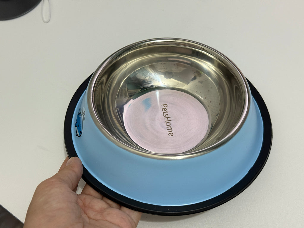 PetsHome Dog bowls，Stainless Steel Non-Skid Dog Water And Food Bowls, Dishwasher Safe, Rust Resistant