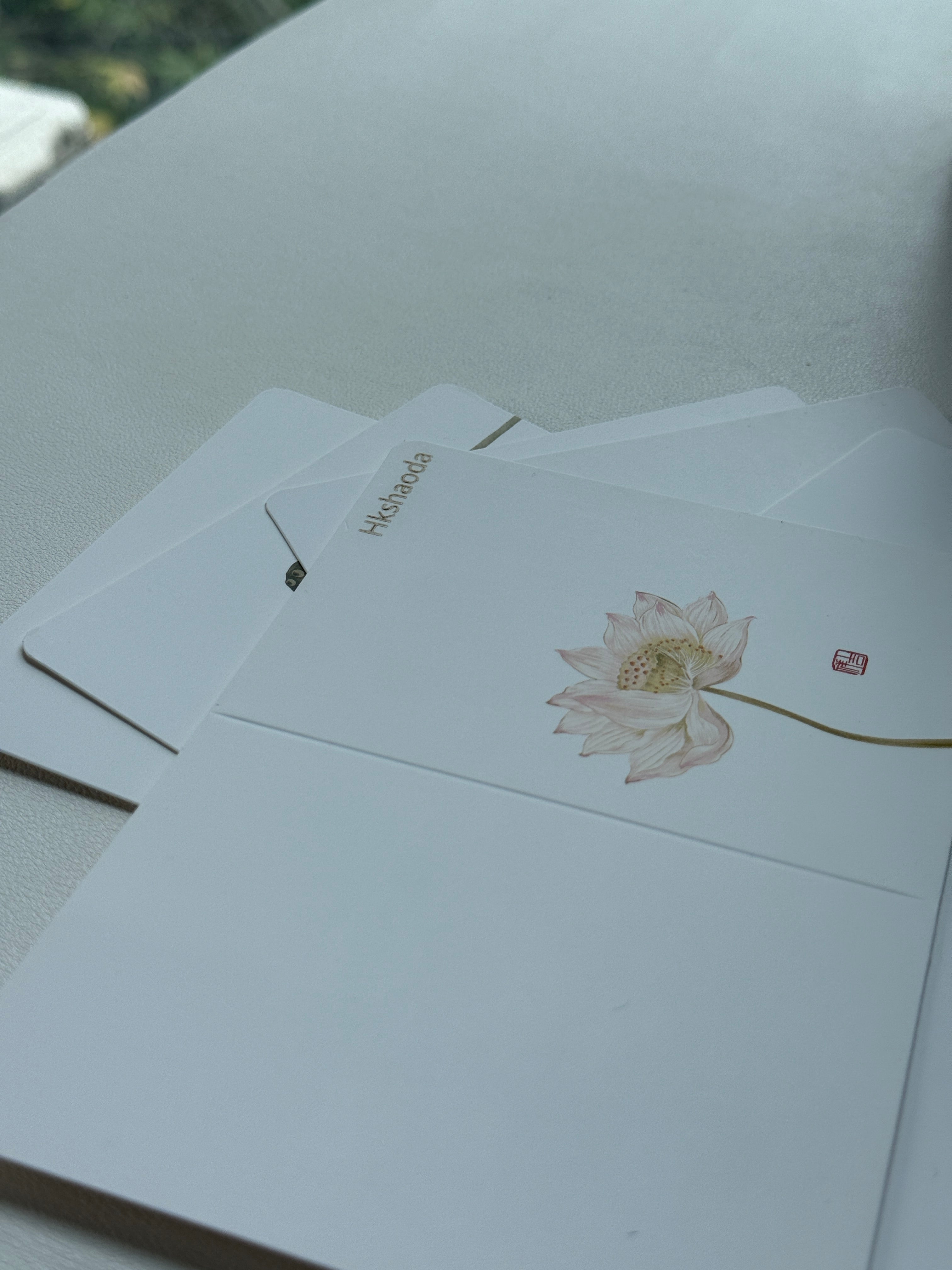 Hkshaoda Printed greeting cards，Watercolor Blank Greeting Cards - Blank Note Cards for All Occasions